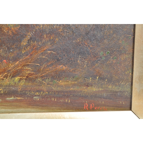 226 - Perry (Roy, 1935 - 1993)
 British 
 Oil on canvas
 Measures - 47cm x 67cm

 An early to mid 20th cen... 