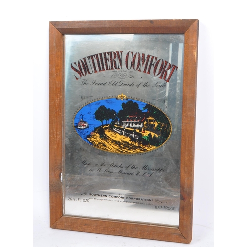 256 - A collection of vintage 20th century advertising pub / shop framed mirrors. Alcohol brands including... 