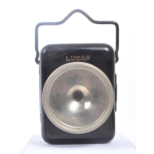 265 - Joseph Lucas Ltd Birmingham - An early 20th Century metal Joseph Lucas oil bicycle lamp lantern ligh... 