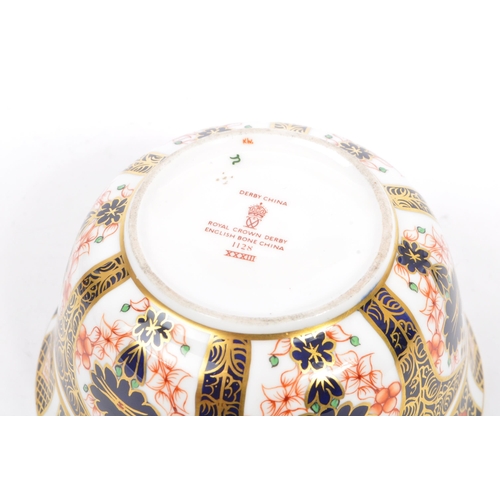 4 - A set of Royal Crown Derby Imari pattern fine porcelain bone china pieces.  The Imari pattern pieces... 