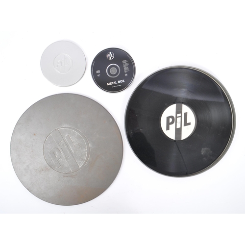 404 - A Public Image Limited / PIL 33 Rpm 'Metal Box' vinyl LP record and CD. A limited edition post punk ... 