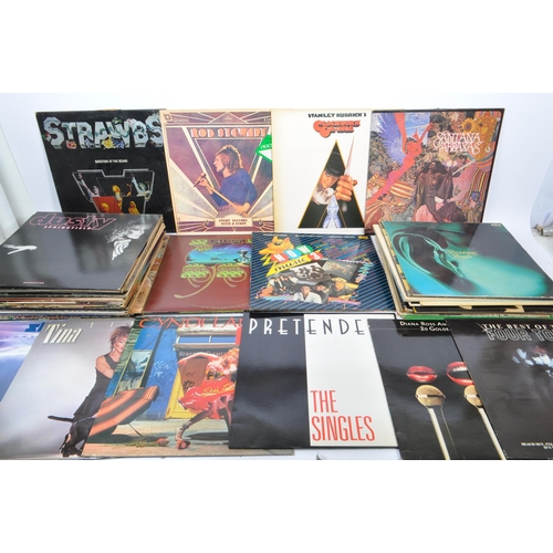 410 - A large collection of 1960s, 1970 & 1980s LP long play 33 RPM vinyl album records. To include, 
 Nei... 