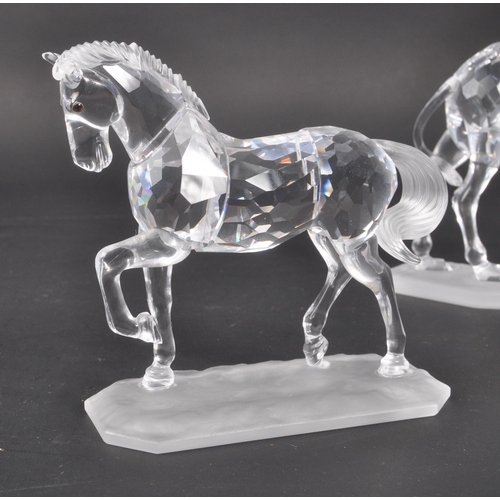 85 - Swarovski - Five boxed Swarovski Silver Crystal decorative animal figures. The collection including ... 