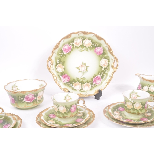 147 - Rosenthal - Alice - An early 20th century porcelain china Bavarian German tea service set. Comprisin... 