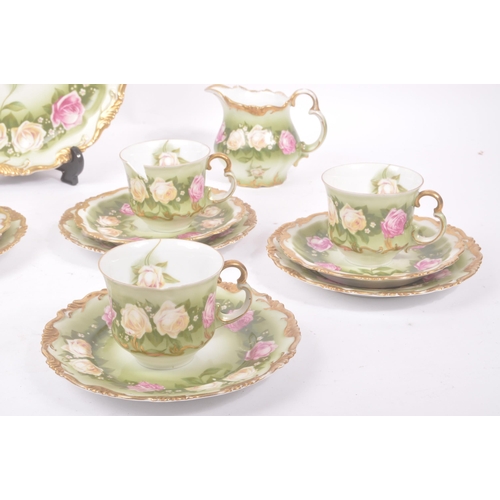 147 - Rosenthal - Alice - An early 20th century porcelain china Bavarian German tea service set. Comprisin... 