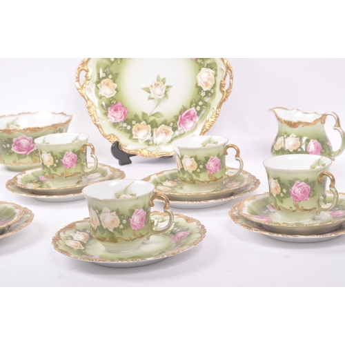 147 - Rosenthal - Alice - An early 20th century porcelain china Bavarian German tea service set. Comprisin... 