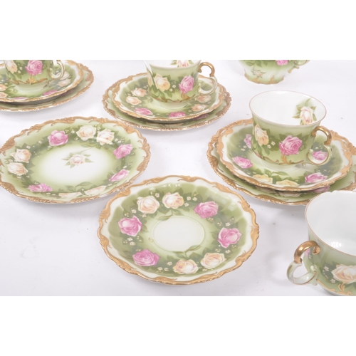 147 - Rosenthal - Alice - An early 20th century porcelain china Bavarian German tea service set. Comprisin... 