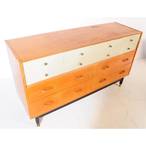 654 - G-Plan - E. Gomme - A mid 20th century circa. 1960s E. Gomme G-Plan China White oak sideboard / ches... 