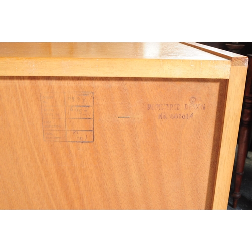 654 - G-Plan - E. Gomme - A mid 20th century circa. 1960s E. Gomme G-Plan China White oak sideboard / ches... 