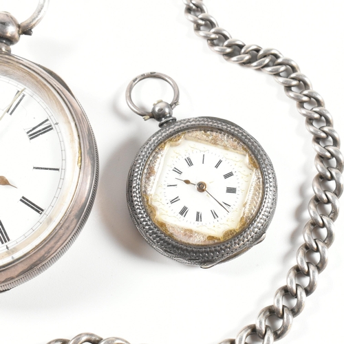 397 - Two hallmarked silver pocket watches. The watches to include a Victorian hallmarked silver open face... 