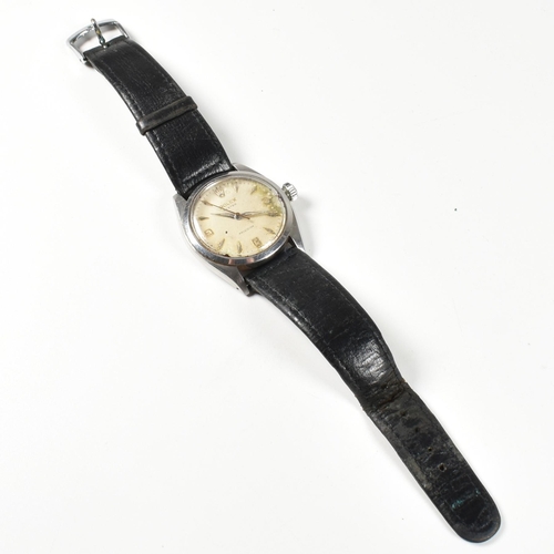 60 - Rolex Oyster Precision 1960s gentleman's wristwatch. Stainless Steel case with champagne dials havin... 