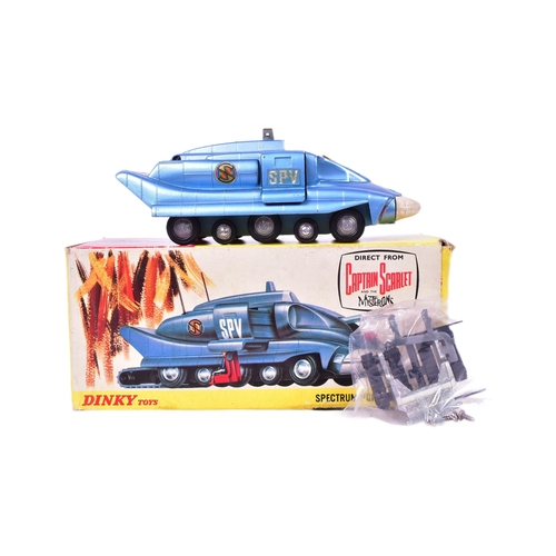 102 - Diecast - vintage Dinky Toys diecast model No. 104 Captain Scarlet Spectrum Pursuit Vehicle. Model A... 