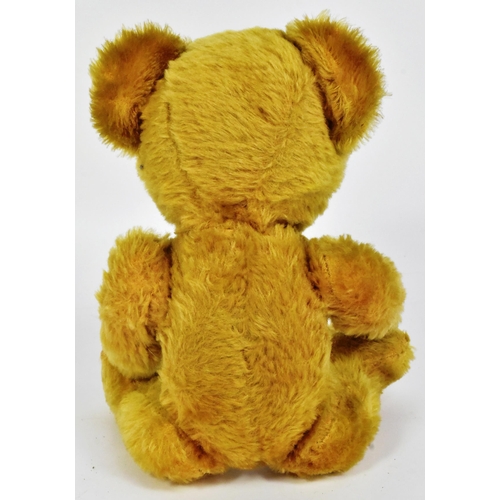 105 - Teddy Bears - a vintage believed Merrythought made ' Golden Cheeky ' soft toy teddy bear with bells ... 