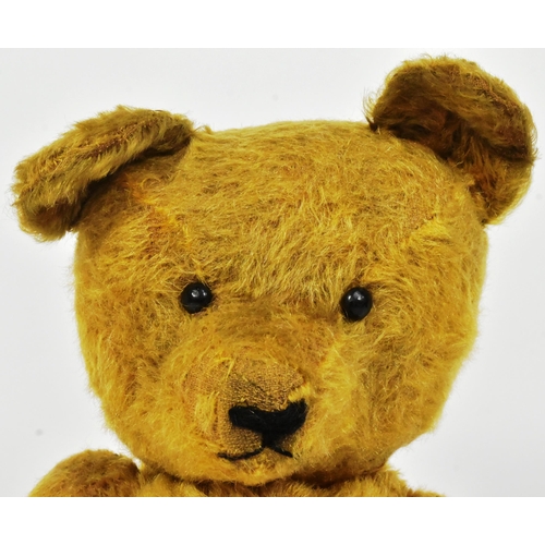 110 - Teddy Bears - an original vintage believed English Chiltern or Chad Valley made soft toy teddy bear.... 