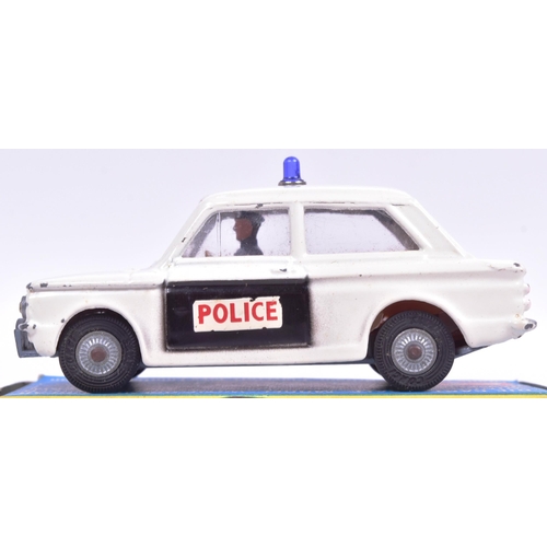 115 - Diecast - an original vintage Corgi Toys boxed diecast model No. 506 Police ' Panda ' Imp. White bod... 