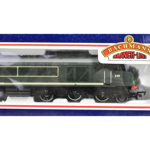 117 - Model Railway - an original Bachmann made Branch Line OO gauge model railway trainset locomotive eng... 