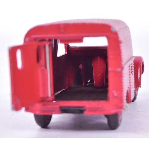 12 - French Dinky Toys - an original vintage French made Dinky Toys model No. 25D Citroen 2CV Fire Van. R... 