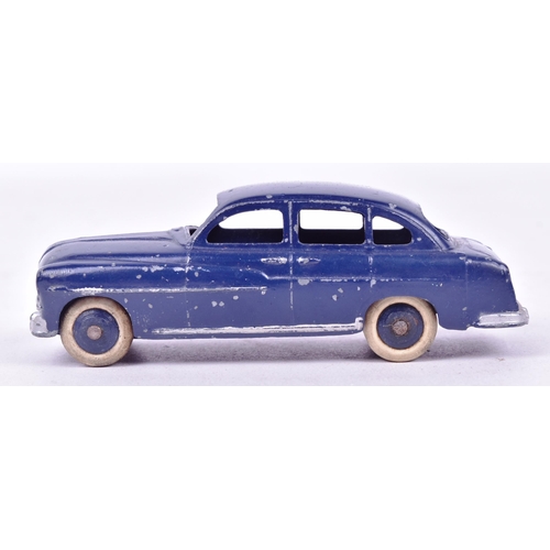 13 - French Dinky Toys - an original vintage French made Dinky Toys model No. 24X Ford Vedette. Dark blue... 