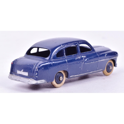 13 - French Dinky Toys - an original vintage French made Dinky Toys model No. 24X Ford Vedette. Dark blue... 