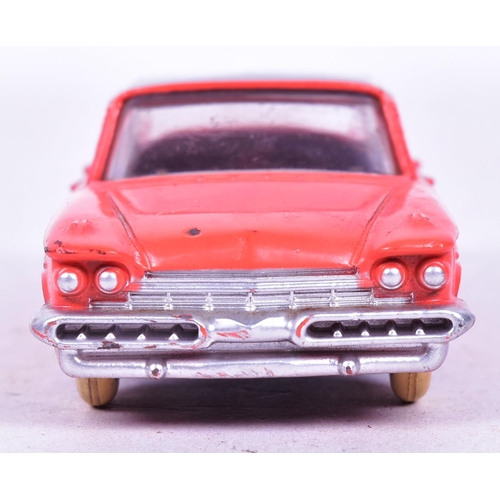 14 - French Dinky Toys - an original vintage French made Dinky Toys model No. 545 DeSoto 59 Diplomat. Ora... 