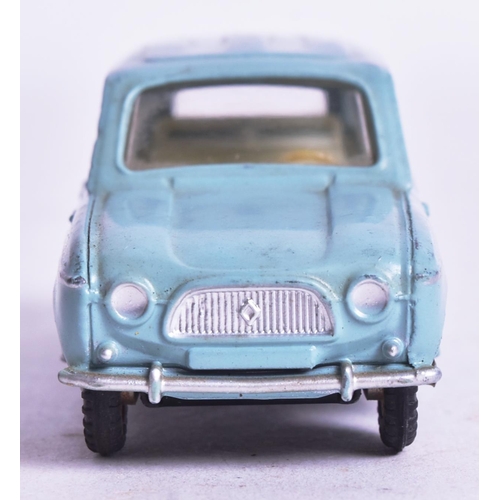 17 - French Dinky Toys - an original vintage French made Dinky Toys model No. 518 Renault 4L. Light blue ... 