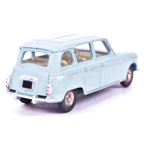 17 - French Dinky Toys - an original vintage French made Dinky Toys model No. 518 Renault 4L. Light blue ... 