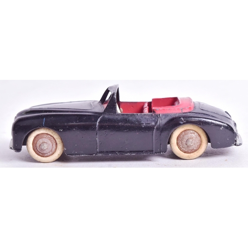 19 - French Dinky Toys - an original vintage French made Dinky Toys model Simca 8 Sport. Black with red i... 