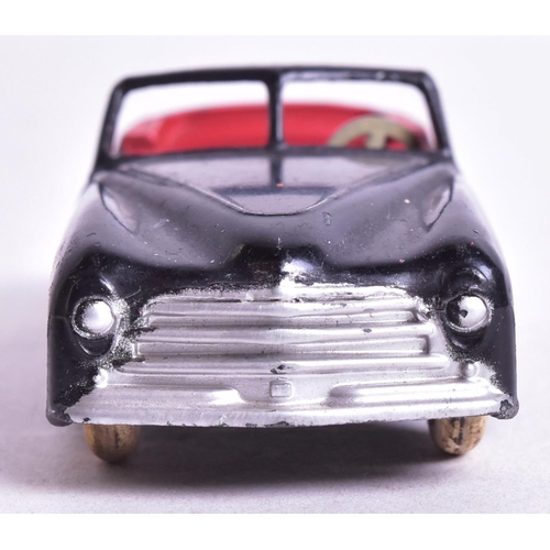 19 - French Dinky Toys - an original vintage French made Dinky Toys model Simca 8 Sport. Black with red i... 