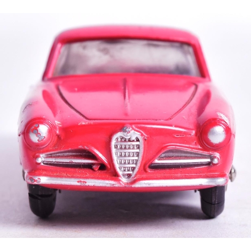 21 - French Dinky Toys - an original vintage French made Dinky Toys model No. 24J Coupe Alfa Romeo. All r... 