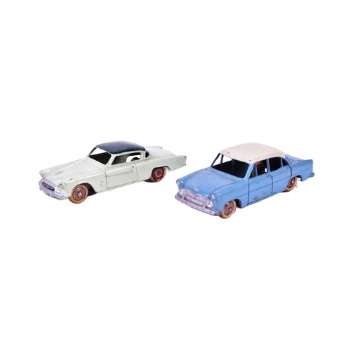 24 - French Dinky Toys - two original vintage French made Dinky Toys comprising 24Z Simca Versailles and ... 