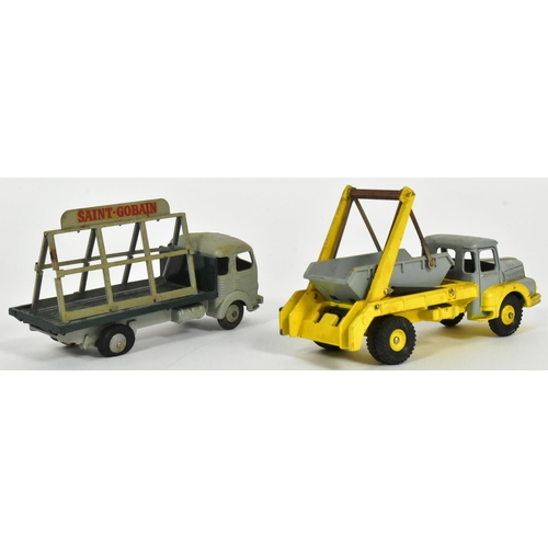 37 - French Dinky Toys - x2 original vintage French made Dinky Toys diecast models comprising; 33 Simca C... 