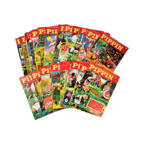 399 - Pippin - a collection of 35+ assorted vintage 1970s ' Pippin ' magazines 'The Coloured Picture Weekl... 