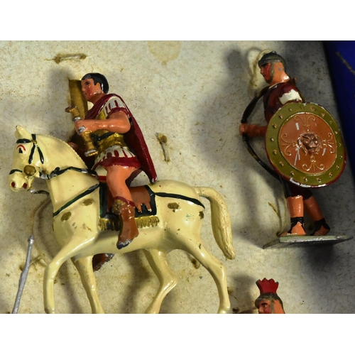 400 - MIM - Maximus In Minimus - scarce early Emanuelle Steinback made set of Roman themed lead figures. F... 