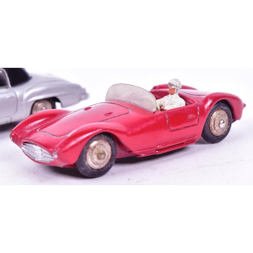 43 - French Dinky Toys - x2 original vintage French made Dinky Toys diecast models comprising 24H Mercede... 