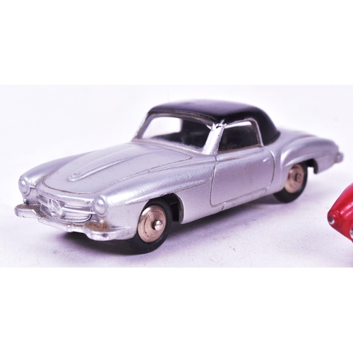 43 - French Dinky Toys - x2 original vintage French made Dinky Toys diecast models comprising 24H Mercede... 