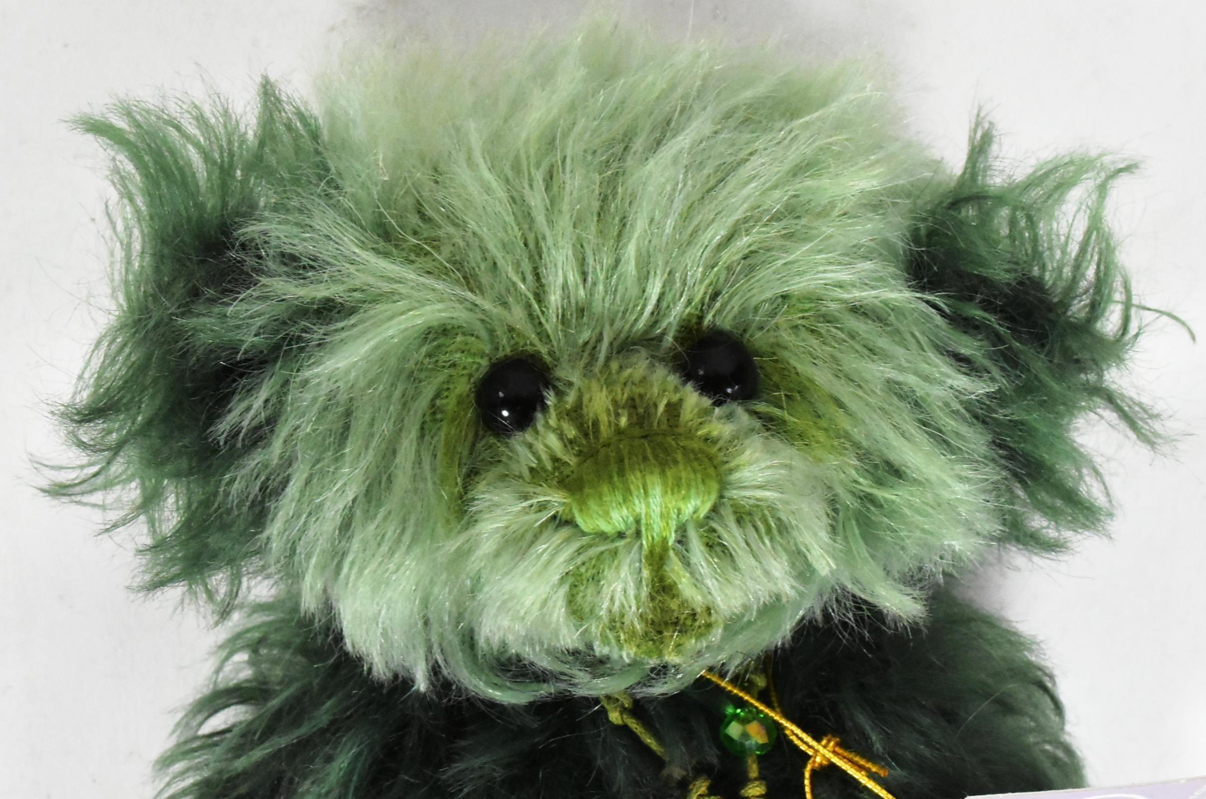 Charlie Bears Mushy Pea Limited Edition Charlie Bears Teddy Bear