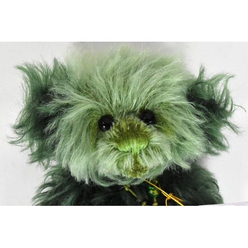 53 - Charlie Bears - Mushy Pea - limited edition Charlie Bears teddy bear designed by Isabelle Lee. Limit... 