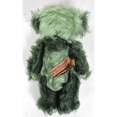 53 - Charlie Bears - Mushy Pea - limited edition Charlie Bears teddy bear designed by Isabelle Lee. Limit... 