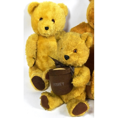 58 - Teddy Bears - a collection of x6 vintage 20th century teddy bears. Includes: Chad Valley Chiltern 'H... 