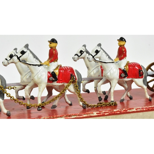 61 - An original vintage Lesney made Queen Elizabeth Coronation Coach. The lead diecast model with eight ... 