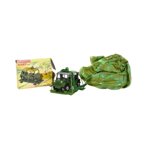 63 - Diecast - an original vintage Dinky Toys boxed diecast model No. 601 Austin Para-Moke with camouflag... 