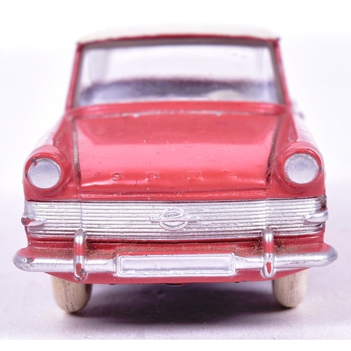 7 - French Dinky Toys - an original vintage French made Dinky Toys model No. 554 Opel Rekord. Orange / B... 