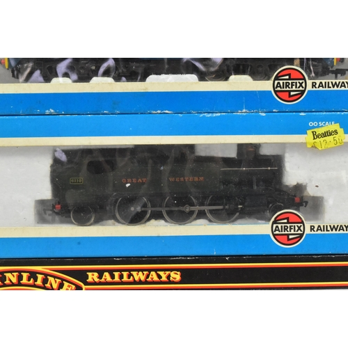 91 - Model Railway - a collection of x3 assorted OO gauge model railway trainset locomotive engines compr... 