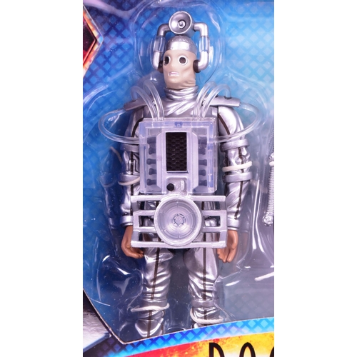 401 - Doctor Who - Character Options - ' Age Of Steel Cyberman Figure Set ' autographed action figure pres... 