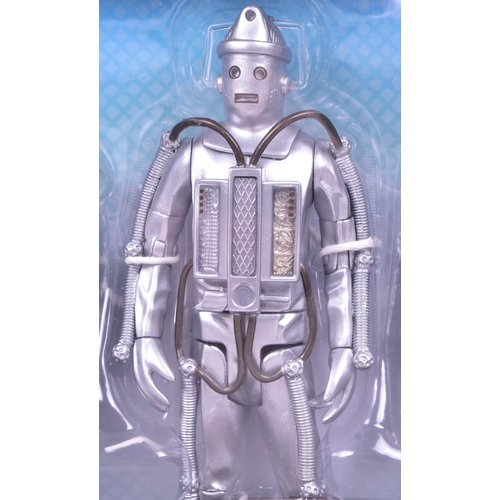 401 - Doctor Who - Character Options - ' Age Of Steel Cyberman Figure Set ' autographed action figure pres... 