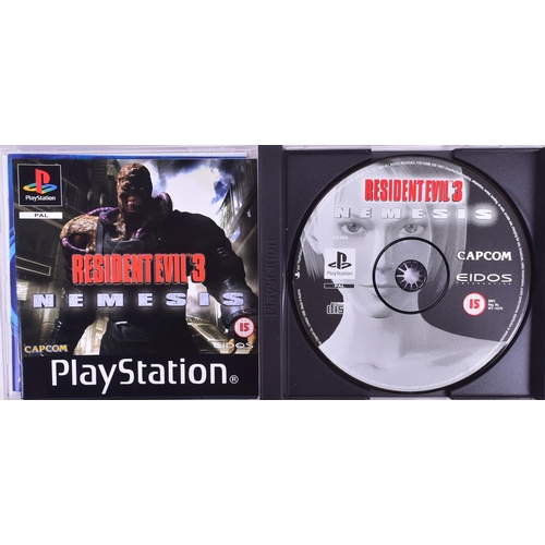 417 - Retro Gaming - x3 vintage CapCom made Sony Playstation One PS1 video games comprising Resident Evil,... 