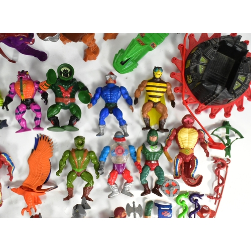 426 - Masters Of The Universe / MOTU - large collection of vintage c1980s Mattel made MOTU action figures ... 