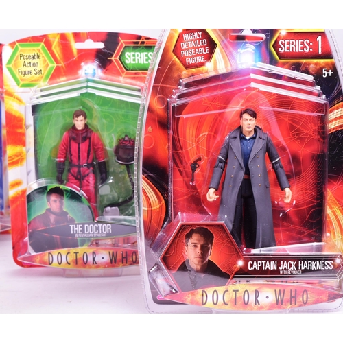 428 - Doctor Who - Character Options - a collection of x8 carded Dr Who action figures by Character. Inclu... 