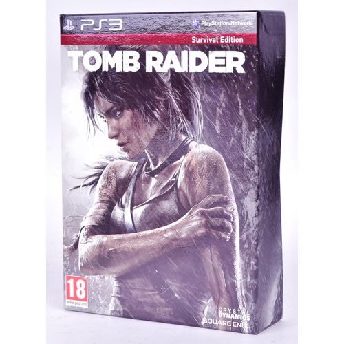 433 - Retro Gaming - PS3 Playstation 3 Collectors Edition Tomb Raider Survival Kit. The kit containing the... 