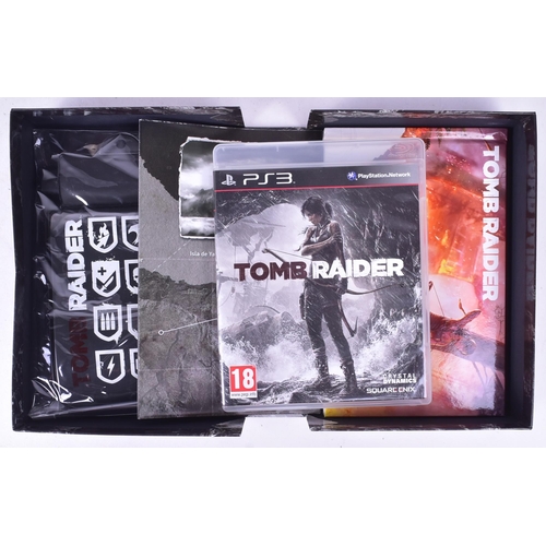 433 - Retro Gaming - PS3 Playstation 3 Collectors Edition Tomb Raider Survival Kit. The kit containing the... 